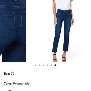 Paige Cindy Straight Leg Jeans size 26 “Promenade”